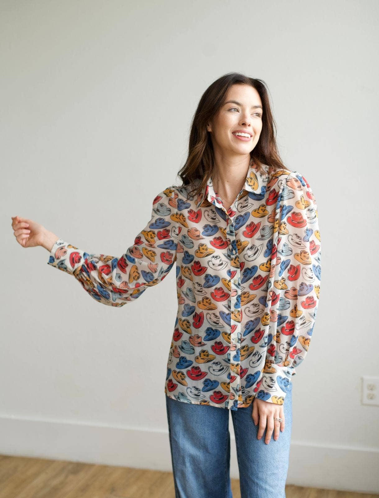 All Hat Blouse