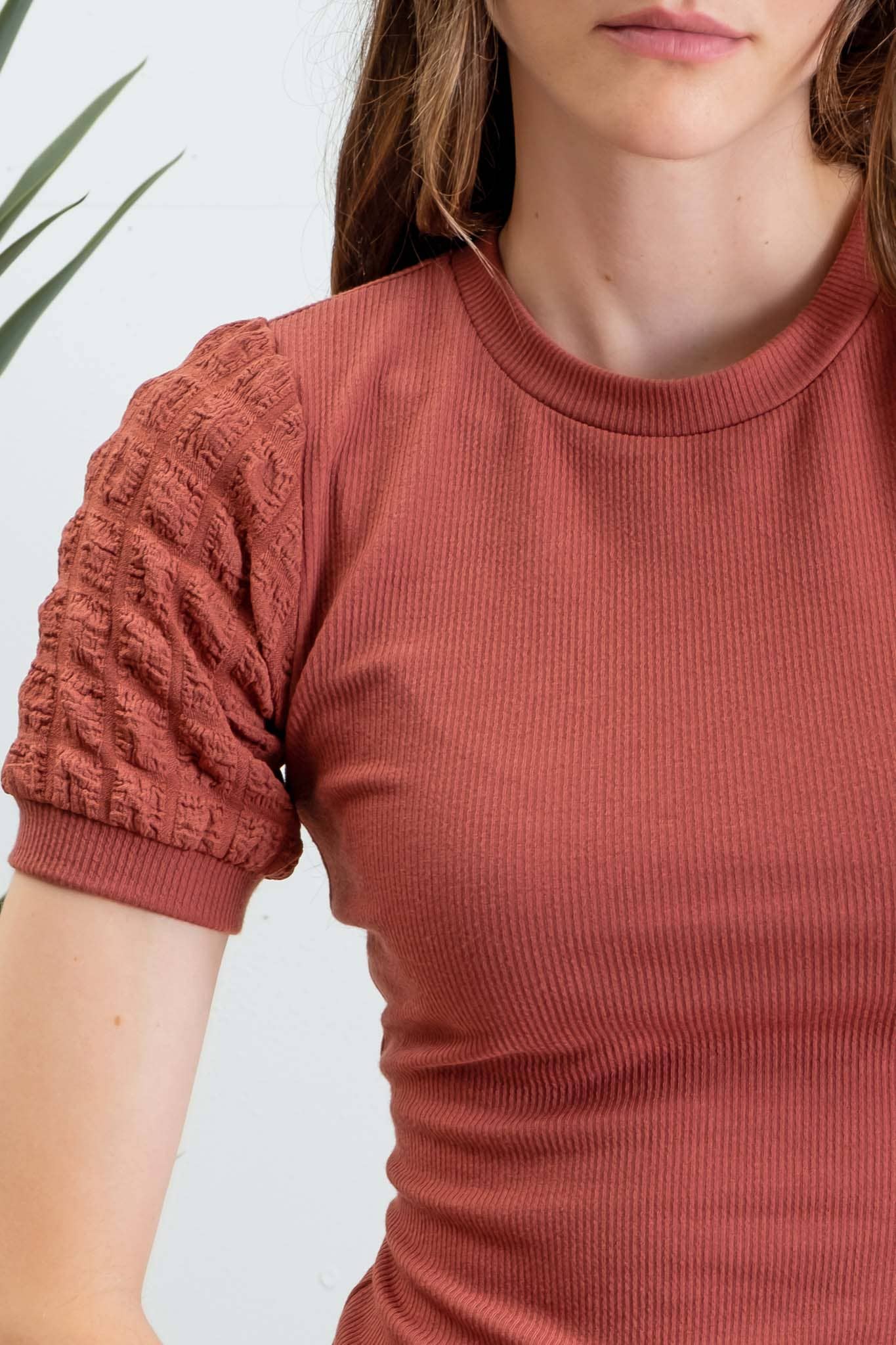 Dusty Road Top, Mauve