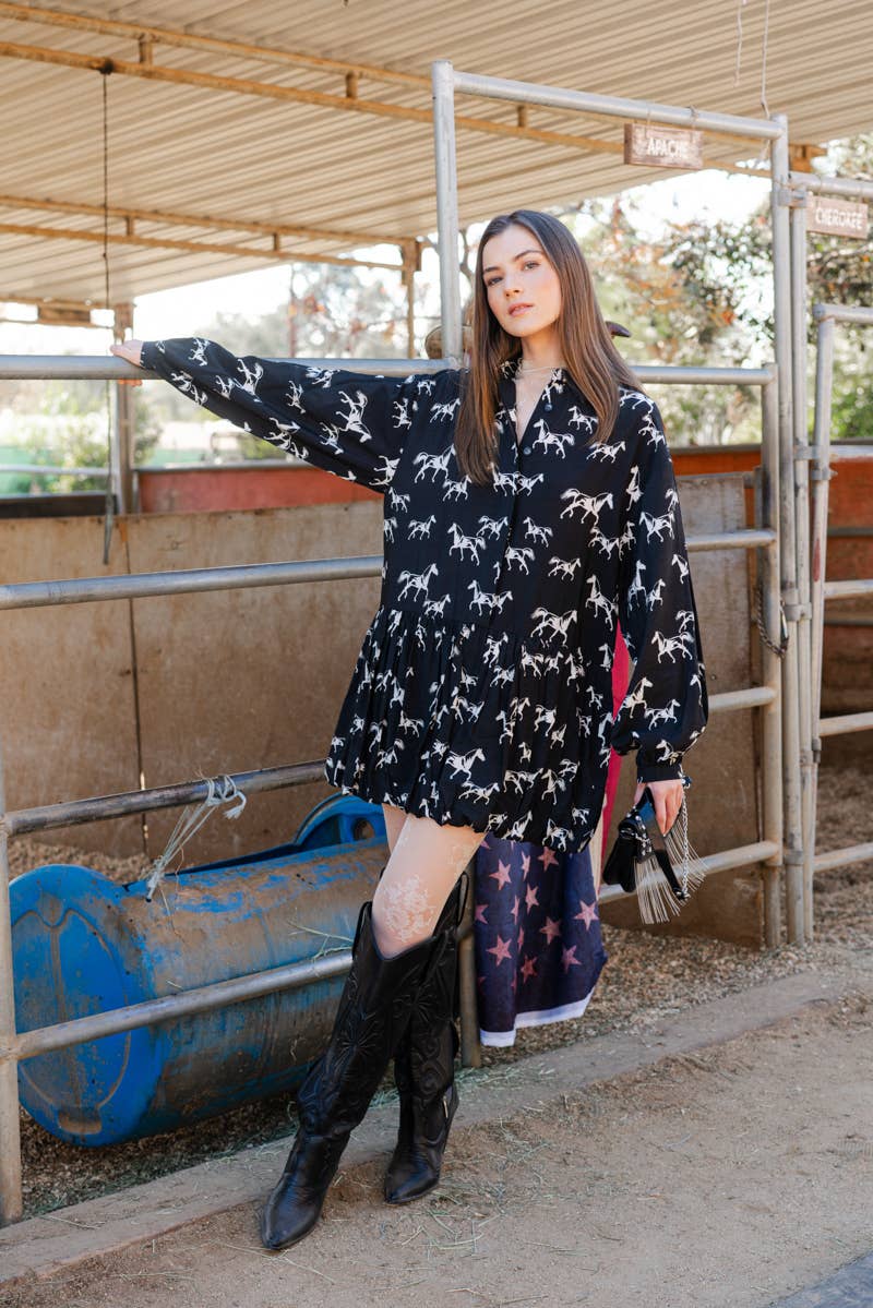 Midnight Herd Dress