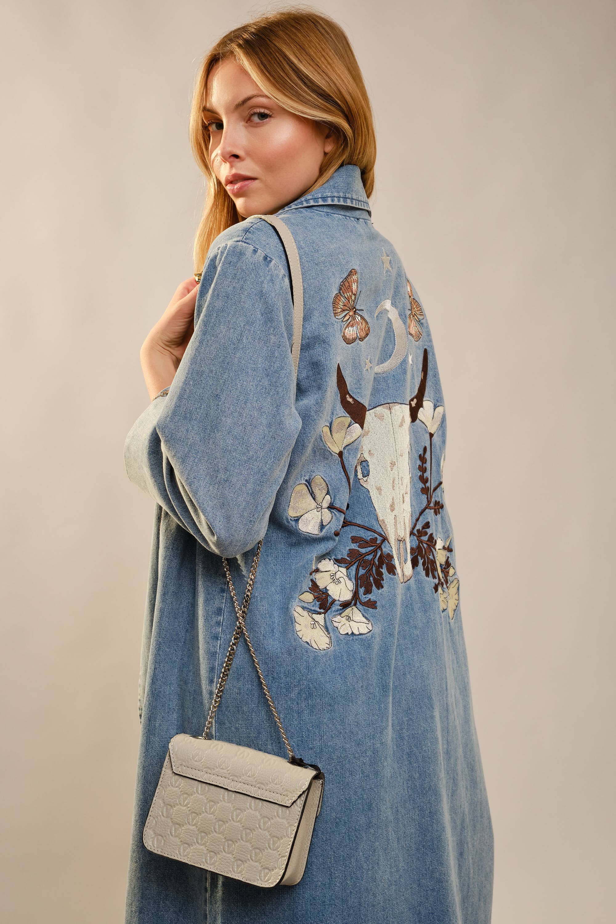 Celestial Range Denim Coat