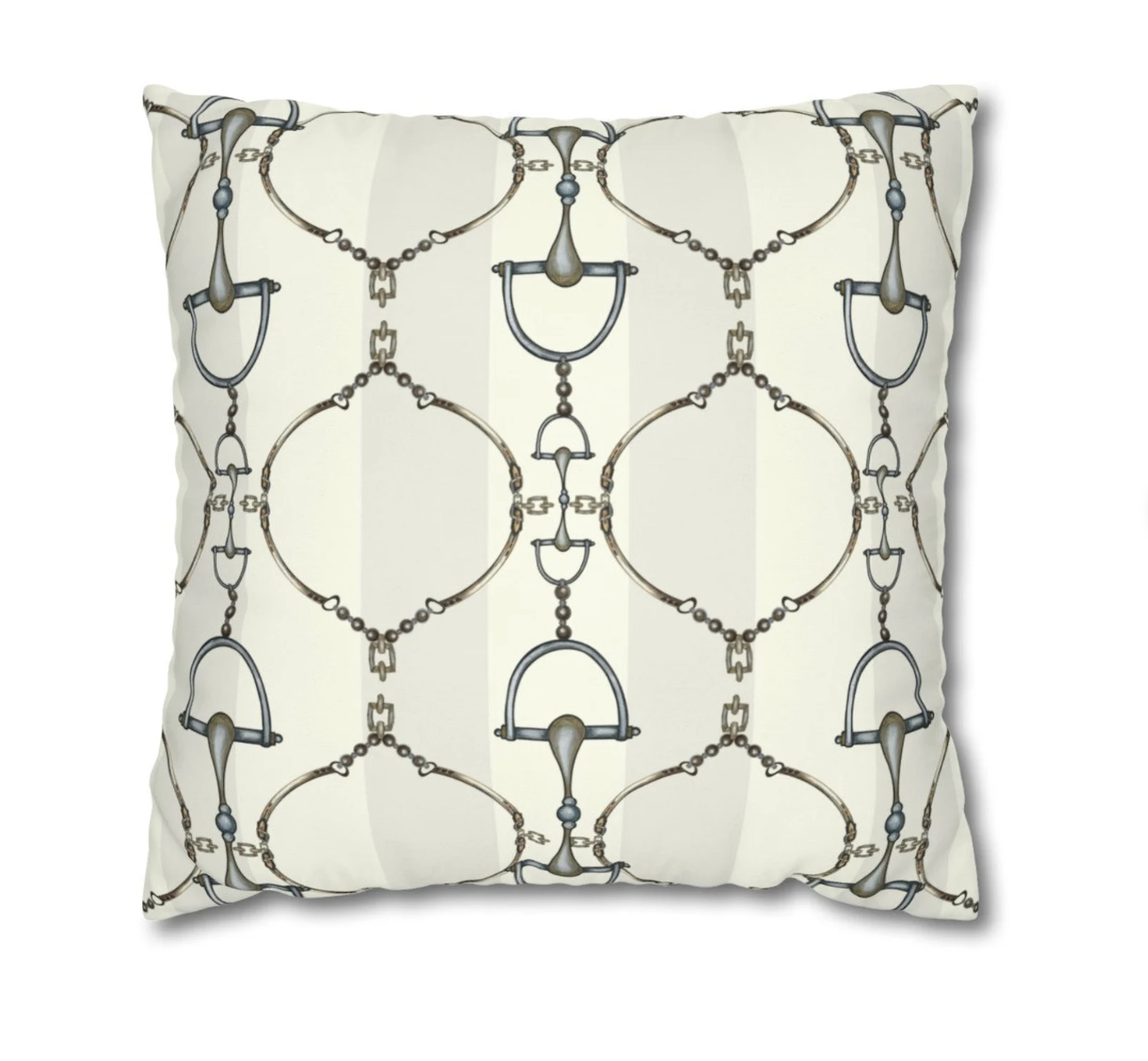 Bridle Bliss Pillow, 18x18