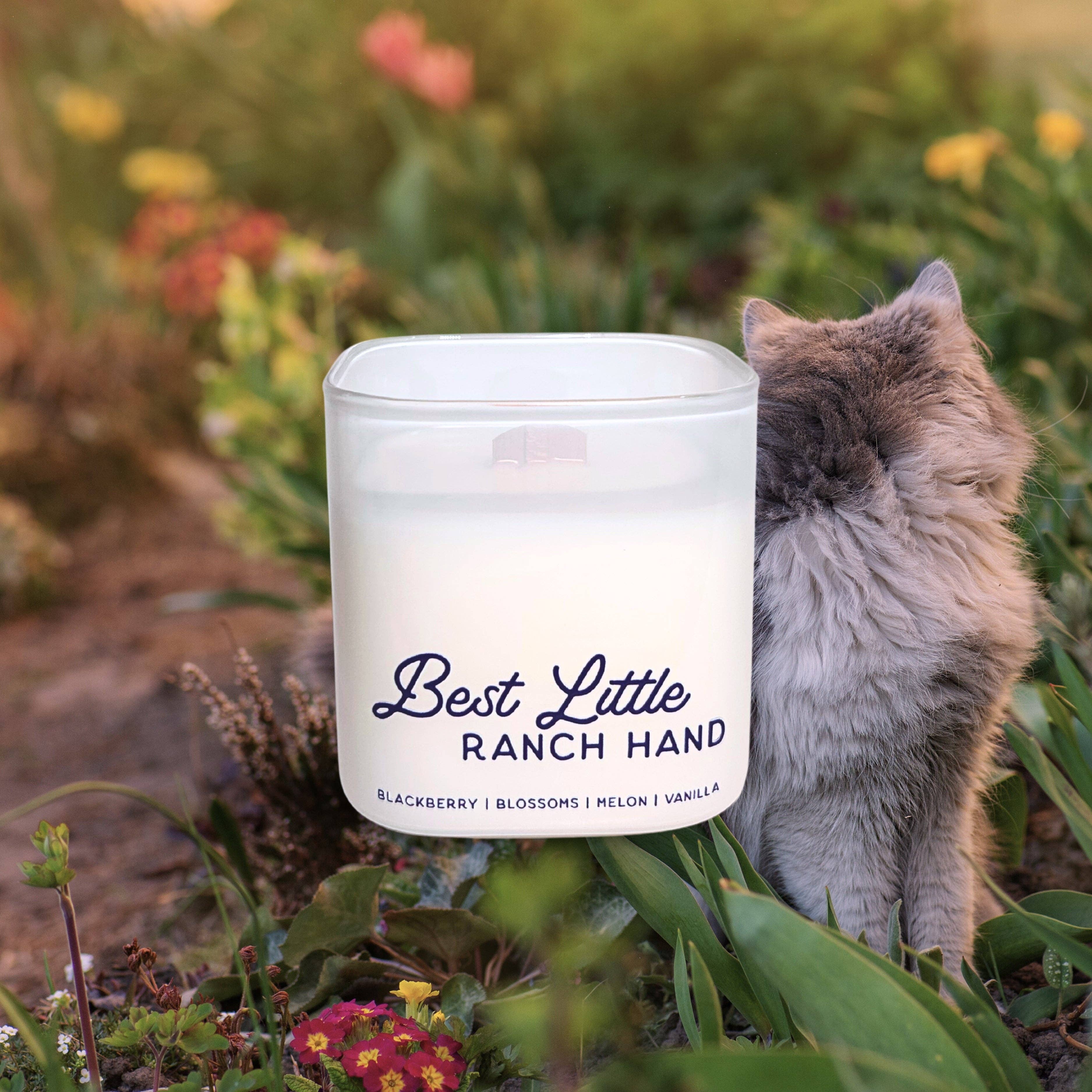 The Best Little Ranch Hand Candle — Berry Blossom, 8 oz