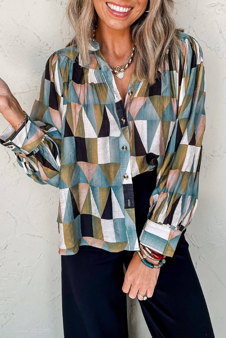 Sierra Mosaic Blouse
