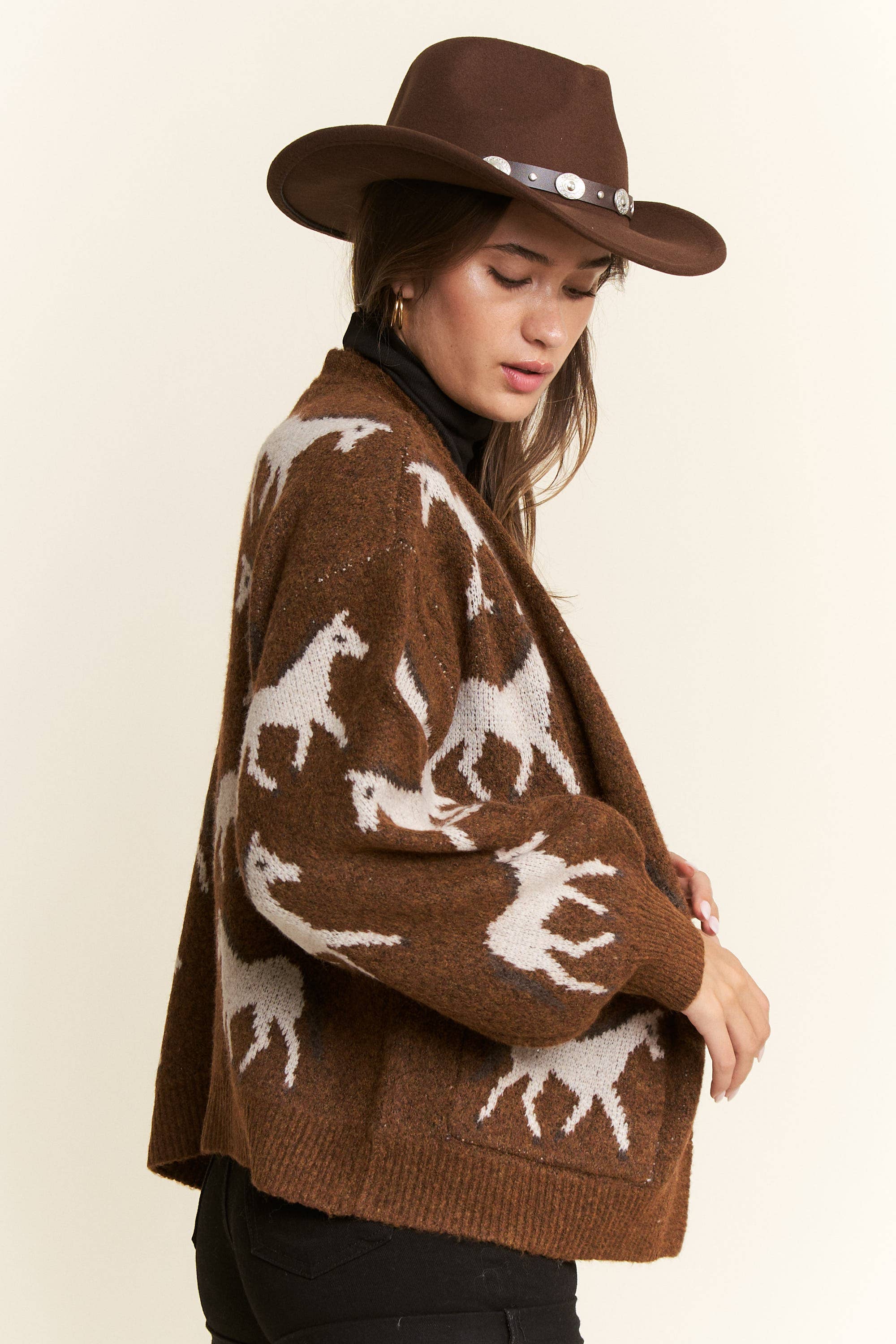 Canyon Run Cardigan, Olive