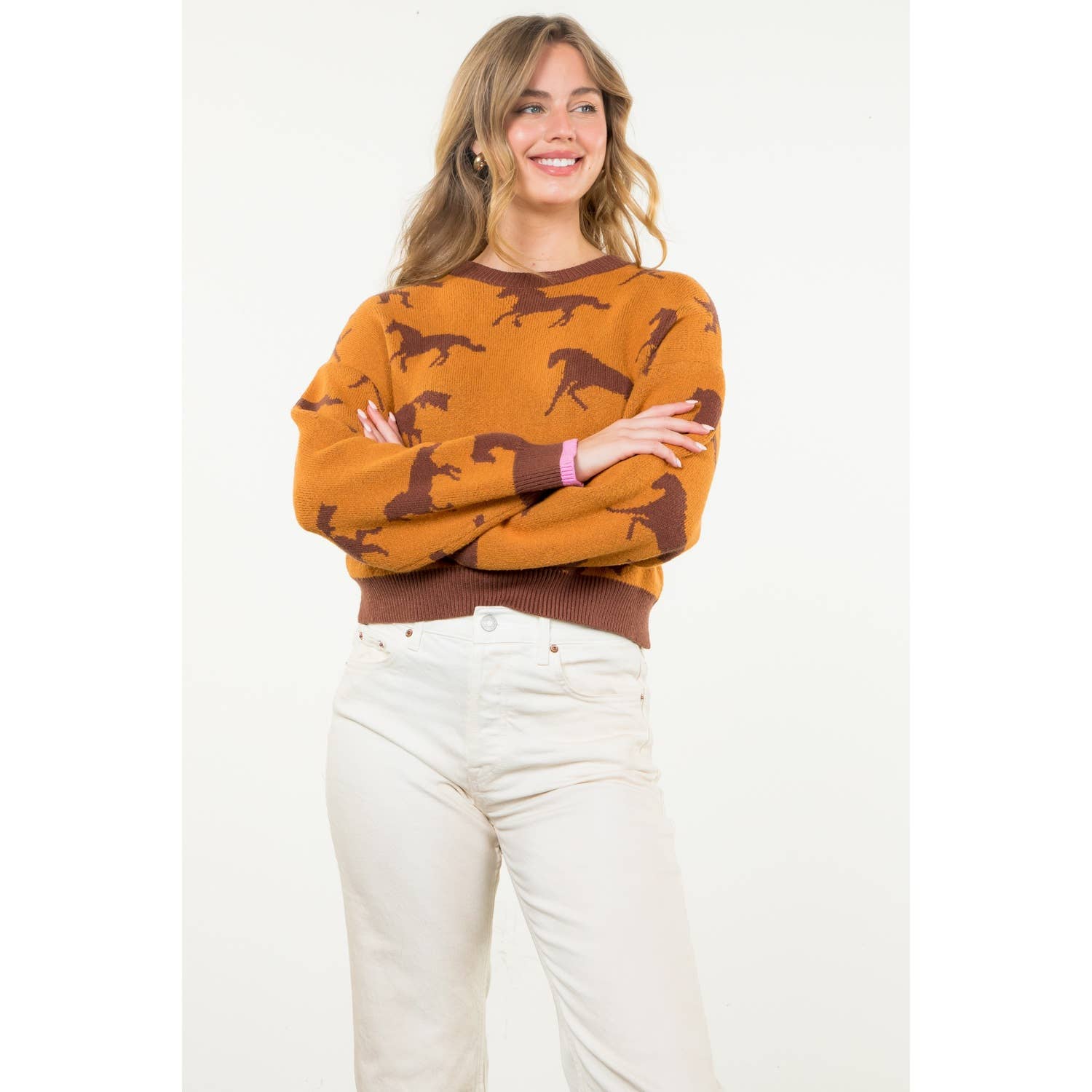 Mane Attraction Sweater, Mustard