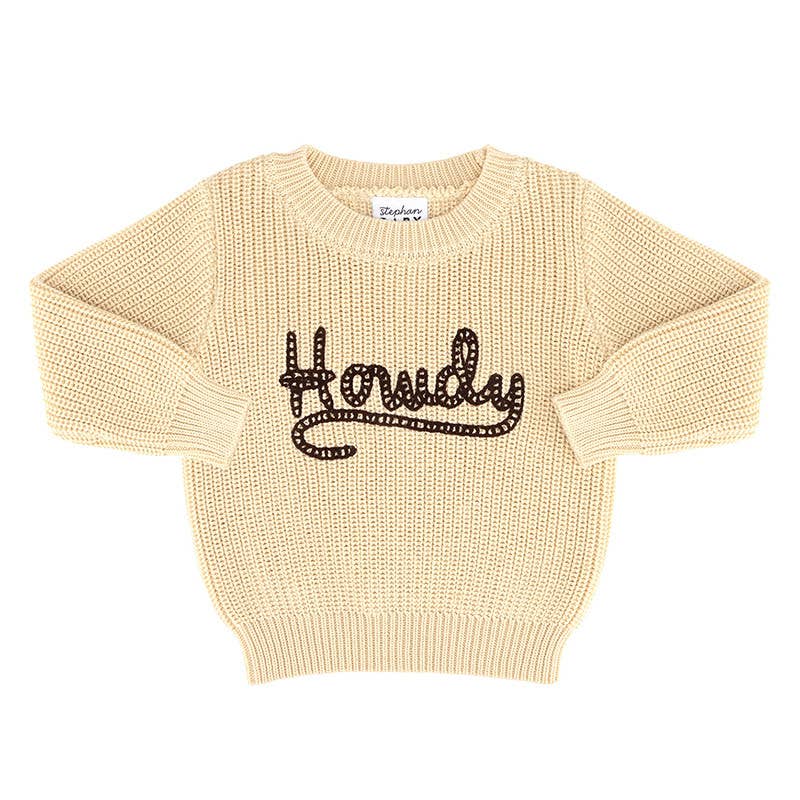 The Howdy Western Sweater