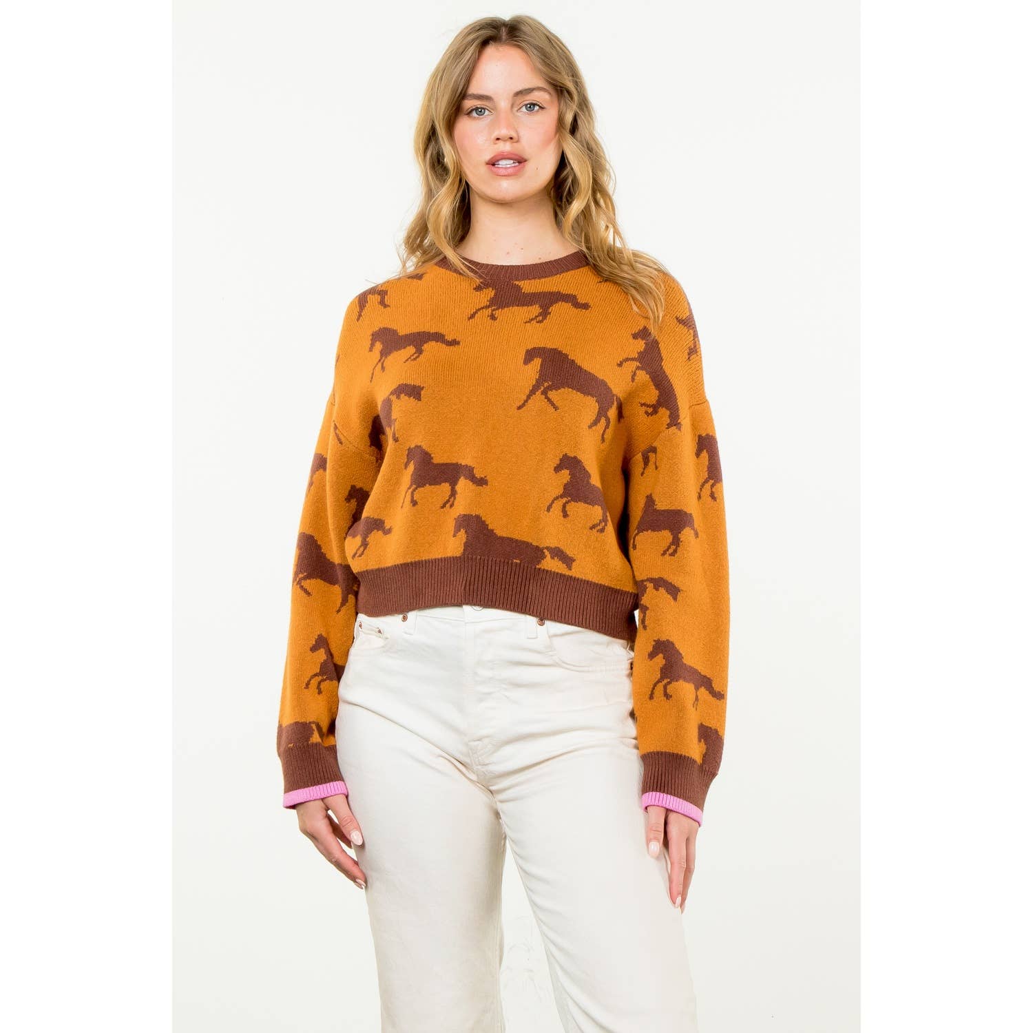 Mane Attraction Sweater, Mustard