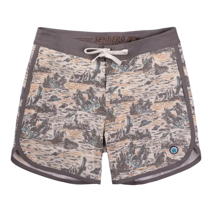 Sendero Desert Abduction Point Bar Boardshorts