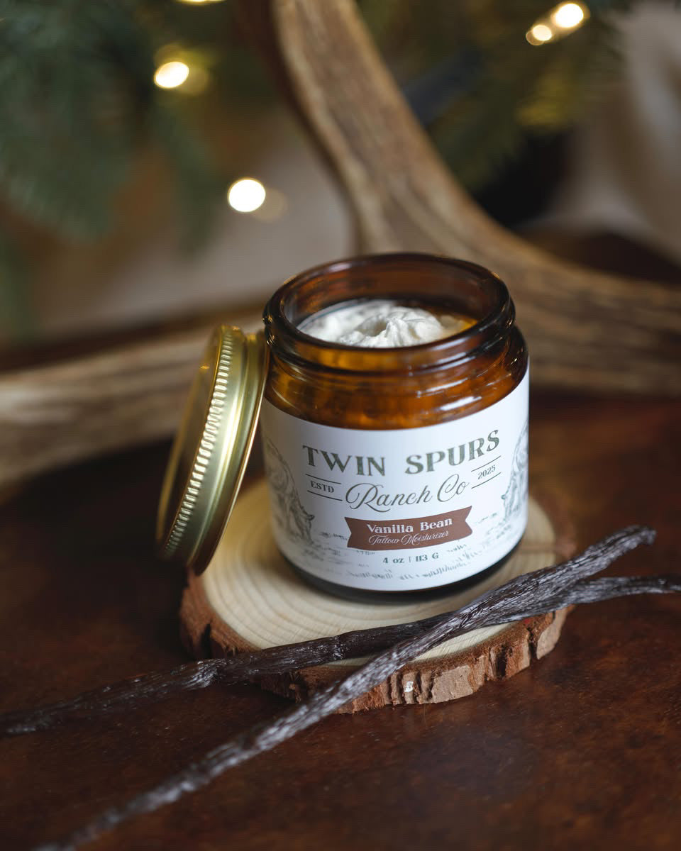 Twin Spurs Ranch Co. — Vanilla Bean Tallow Moisturizer