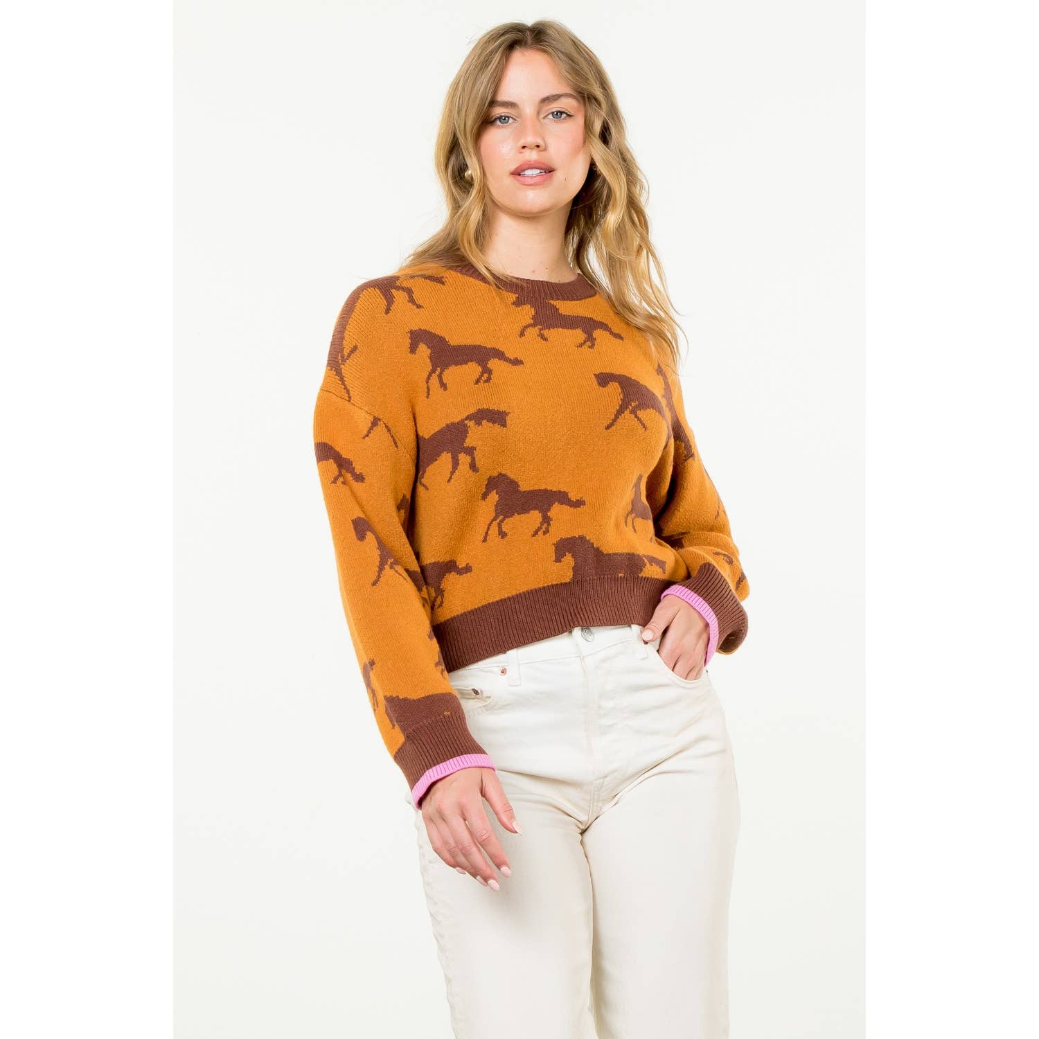 Mane Attraction Sweater, Mustard