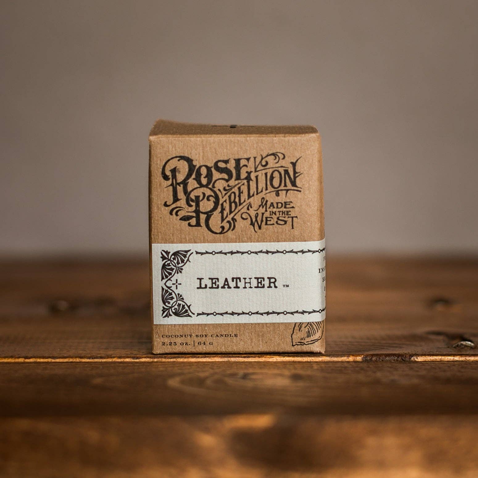Leather 2 oz. - Drifter Candle