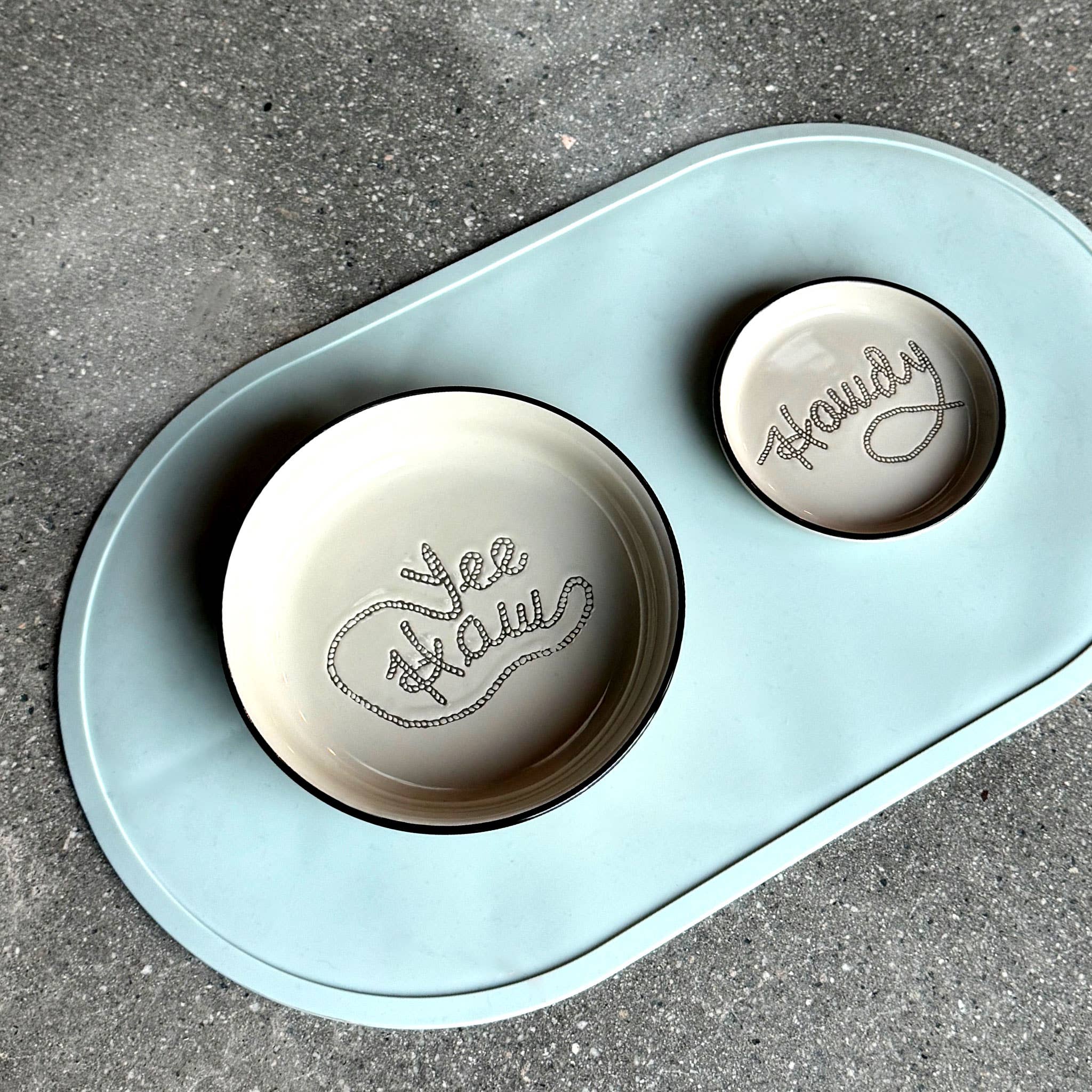 Yee Haw Pet Bowl