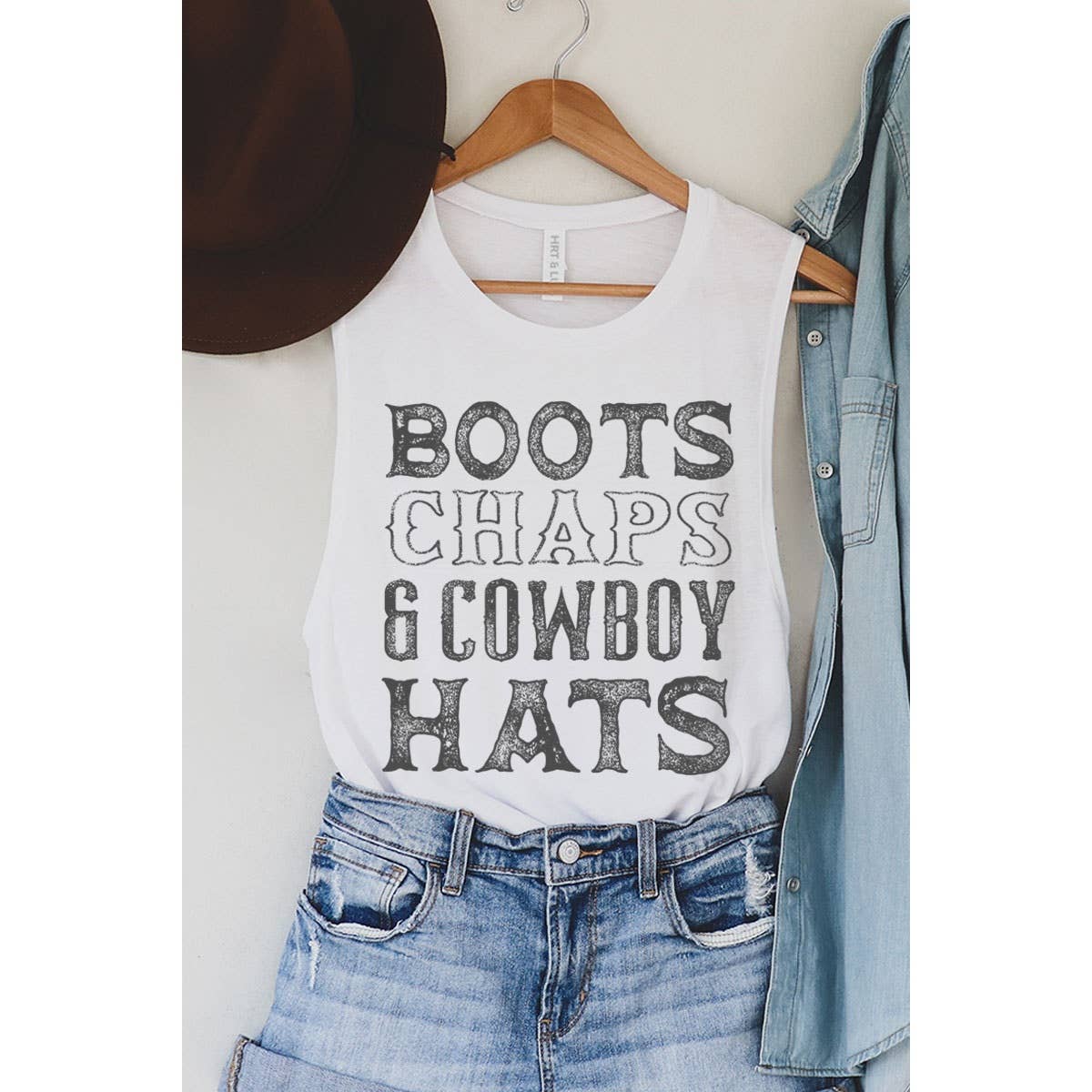 Boots Chaps Tank Top