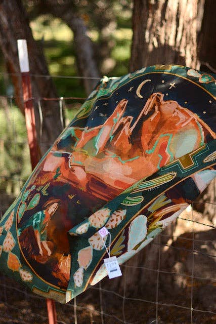 Desert Nights Silk Wild Rag
