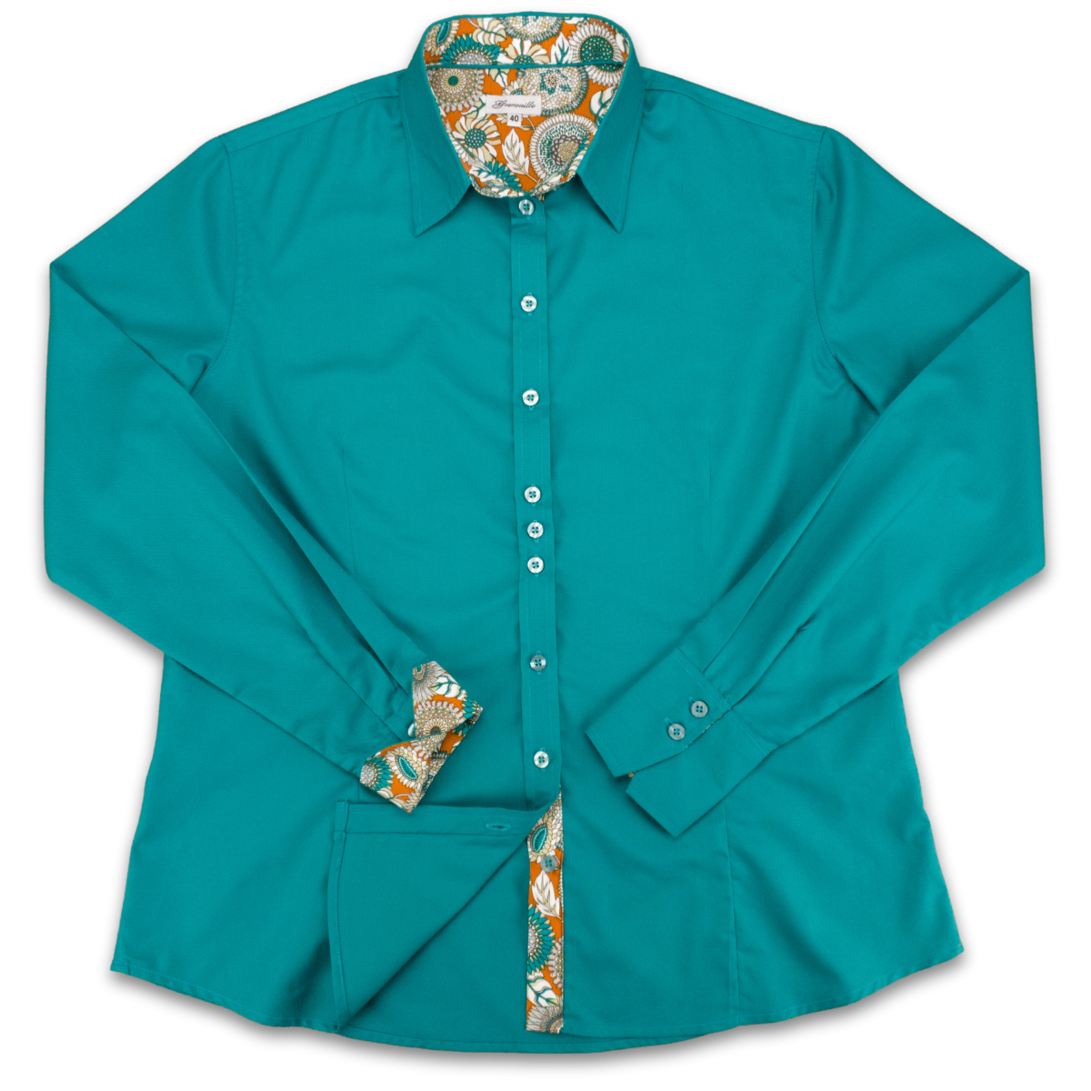 Teal Trail Blouse