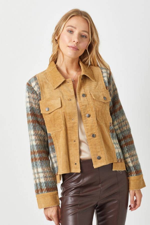 Henley Corduroy Jacket