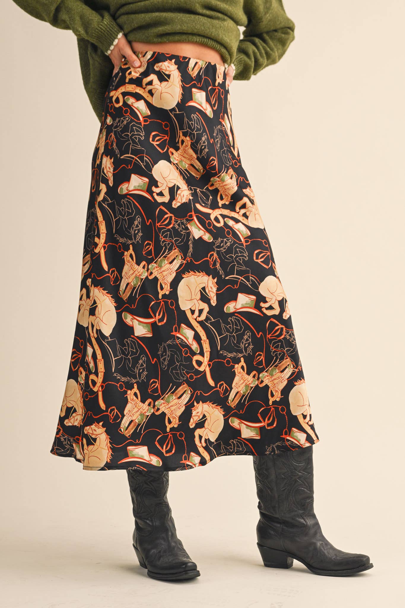 Bridle & Reins Skirt