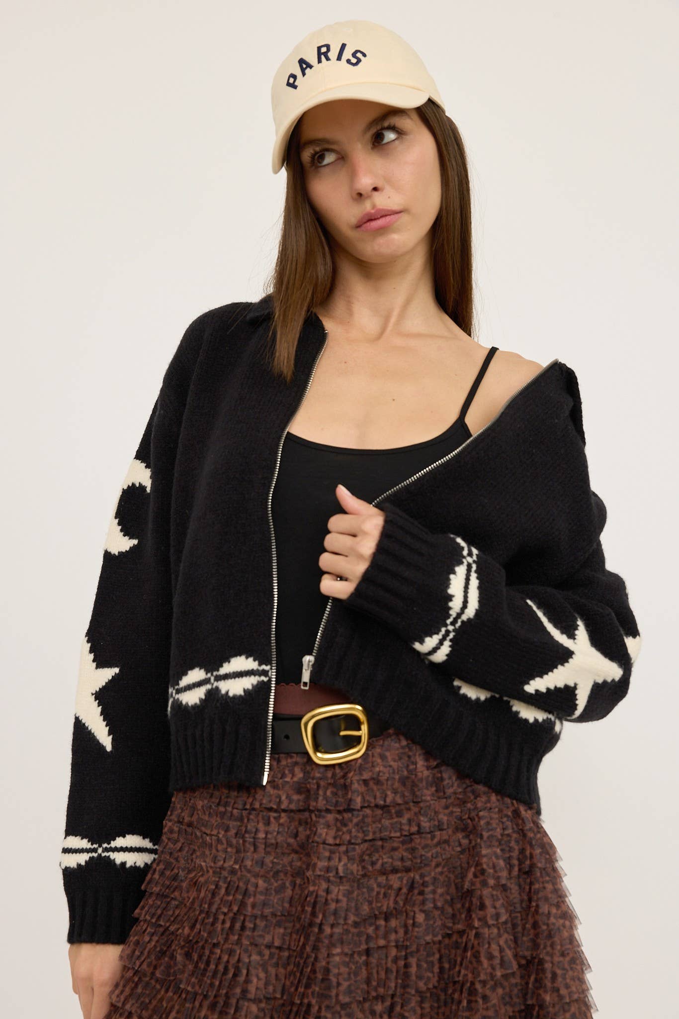 High Desert Sky Sweater, Black