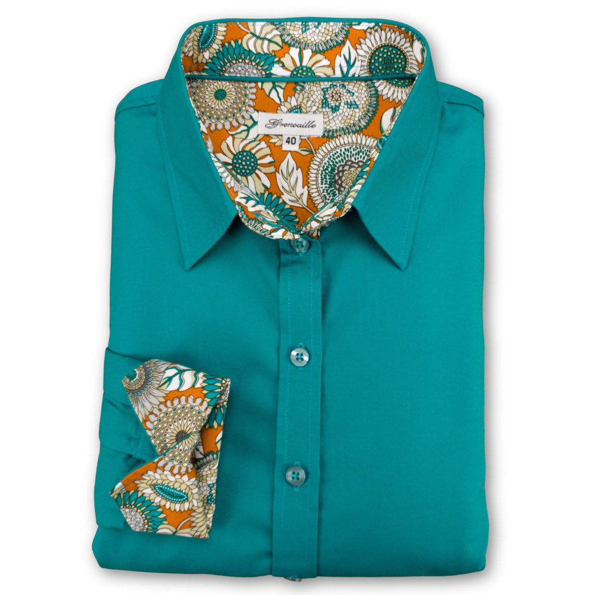 Teal Trail Blouse