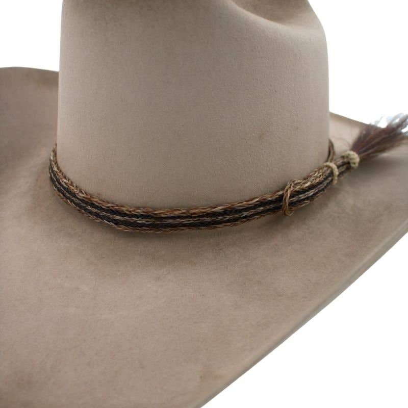 Pacesetter Horsehair Braided Single Tassel Hat Band