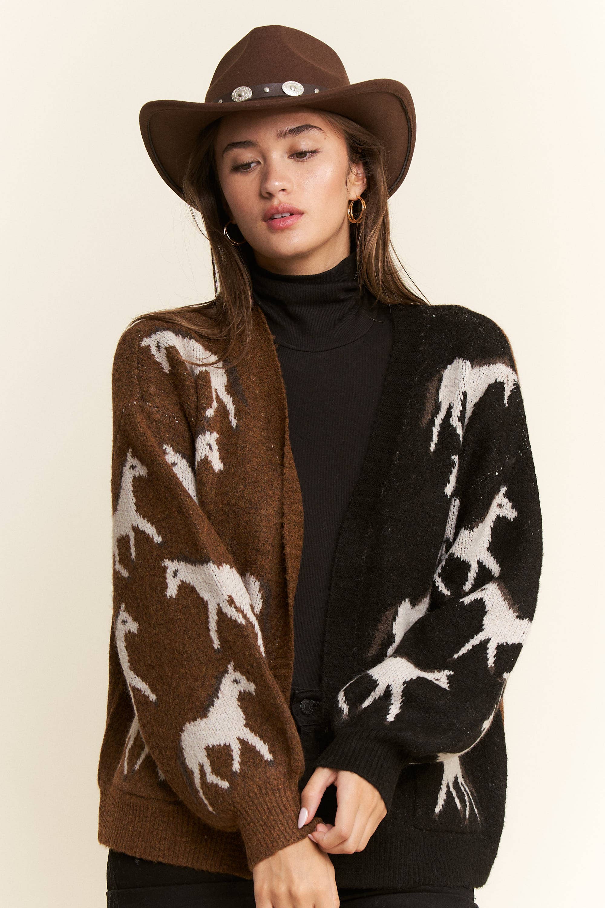 Canyon Run Cardigan, Mocha