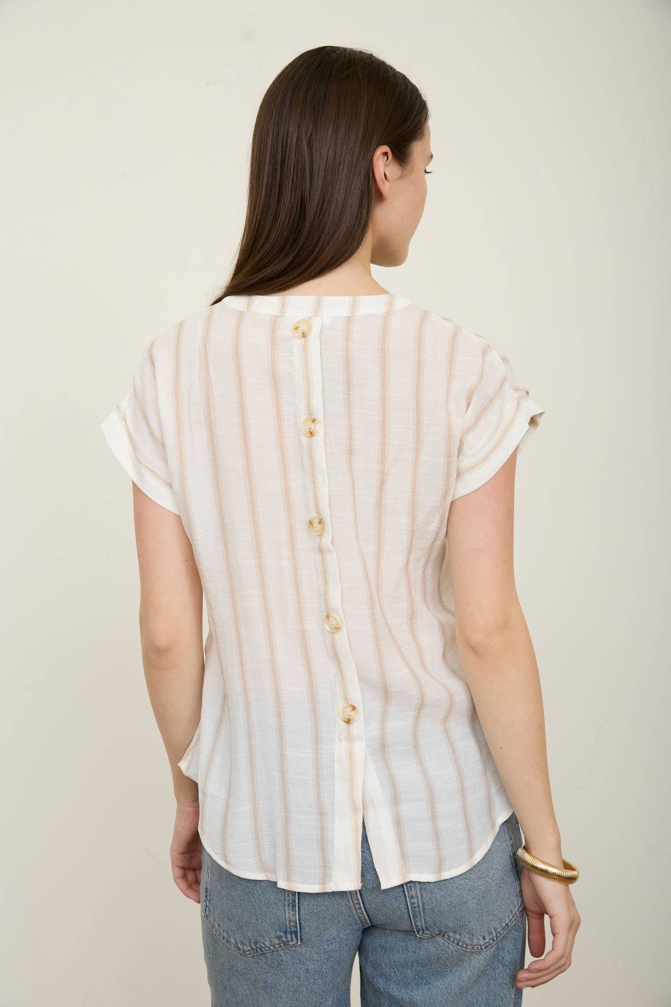 Sandstone Stripe Top