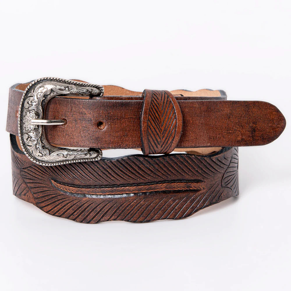 Tohatchi Tooled Leather Belt