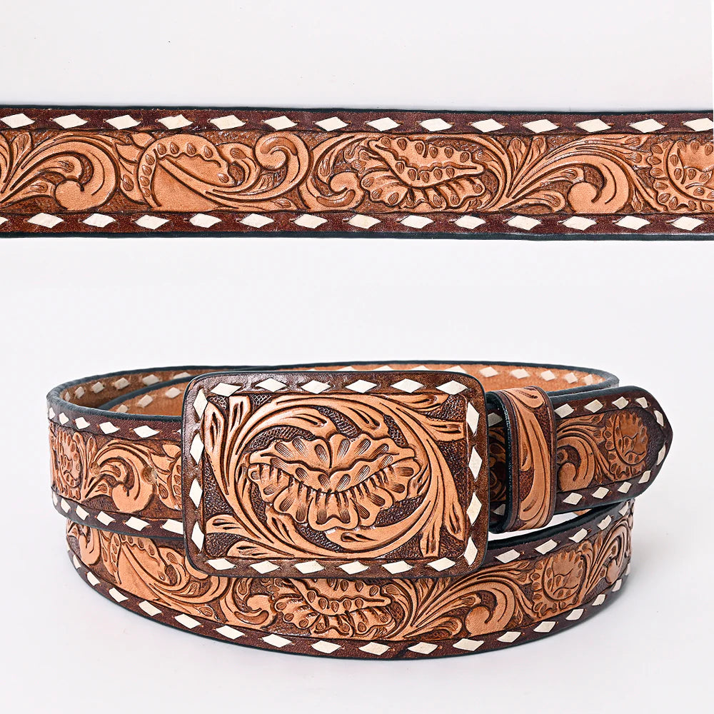 La Jara Toolted Leather Belt