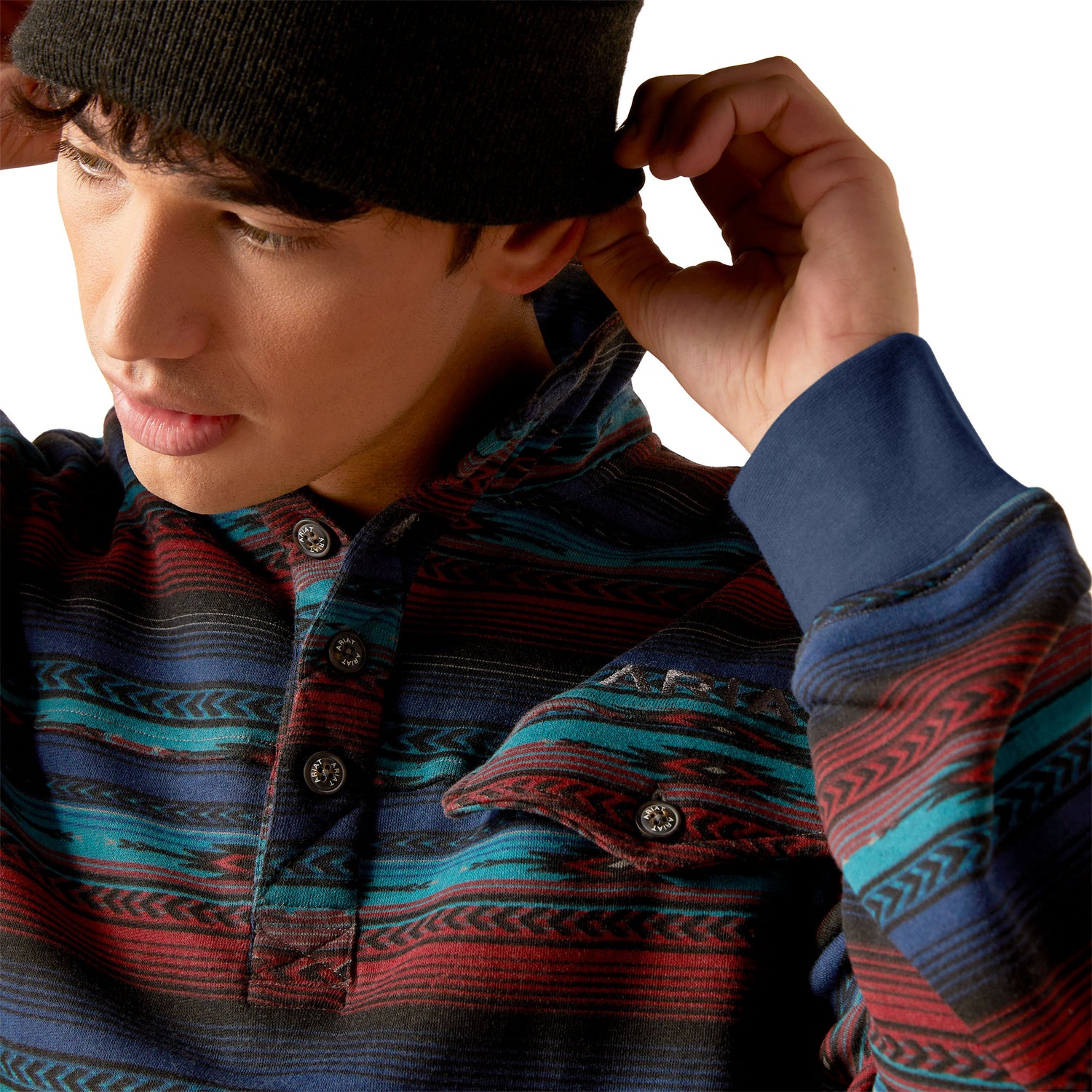 Ariat Cotton-Rich Mockneck Sweatshirt