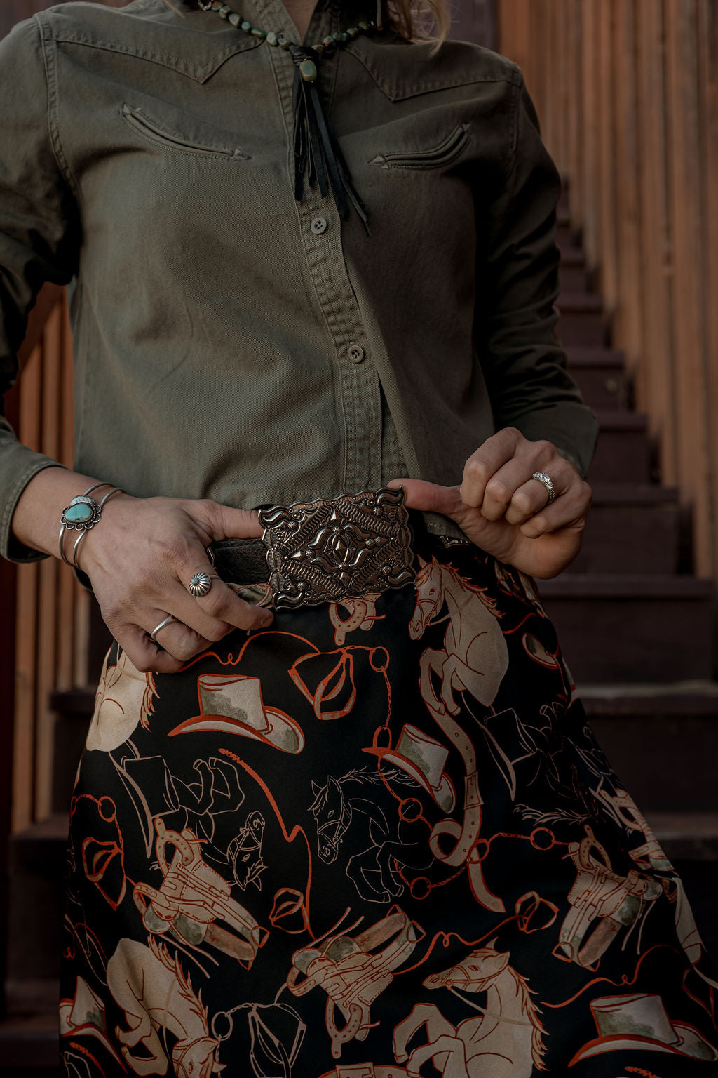 Bridle & Reins Skirt