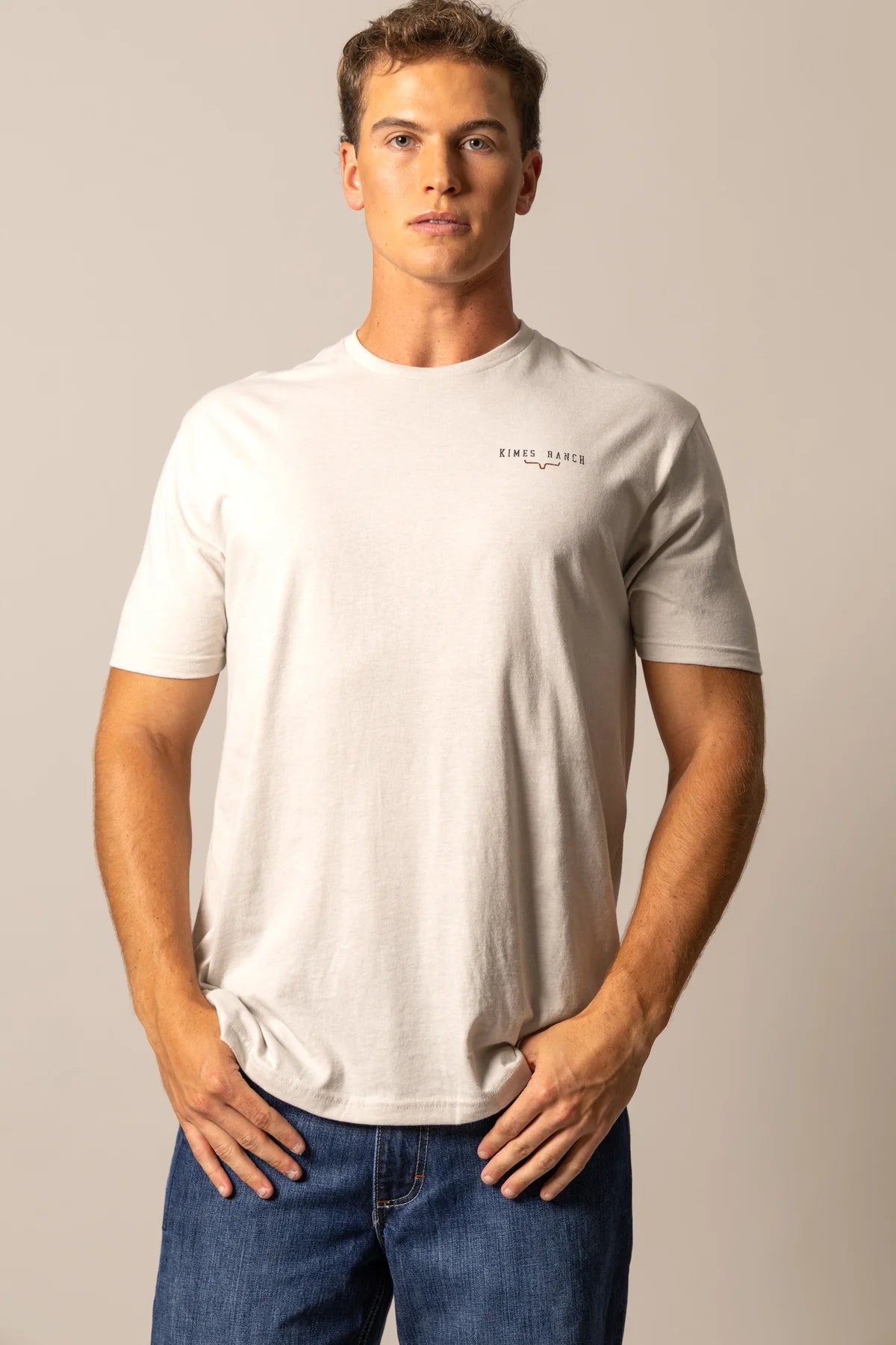 Kimes Ranch Howl T-Shirt, Sand