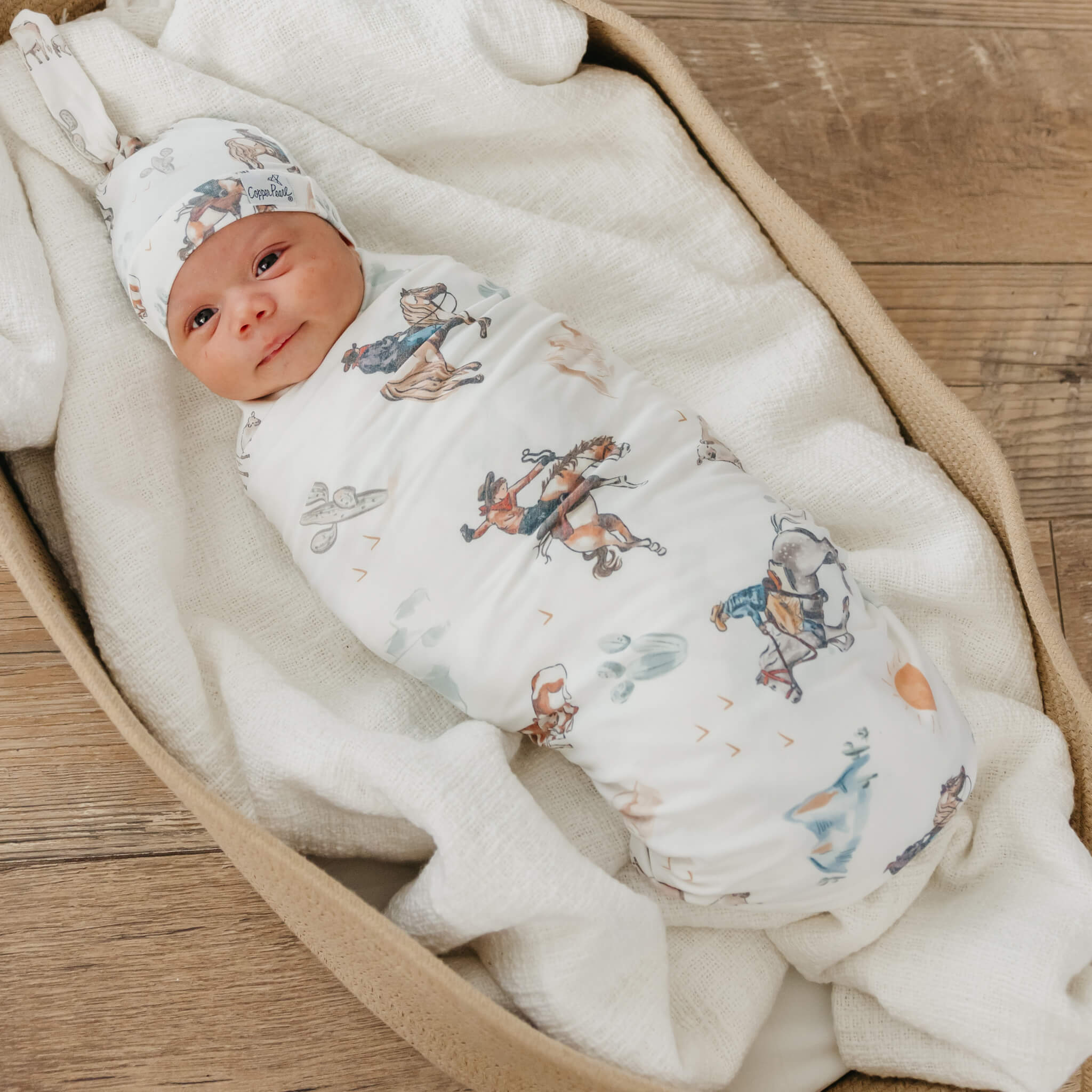 Boone Knit Swaddle Blanket
