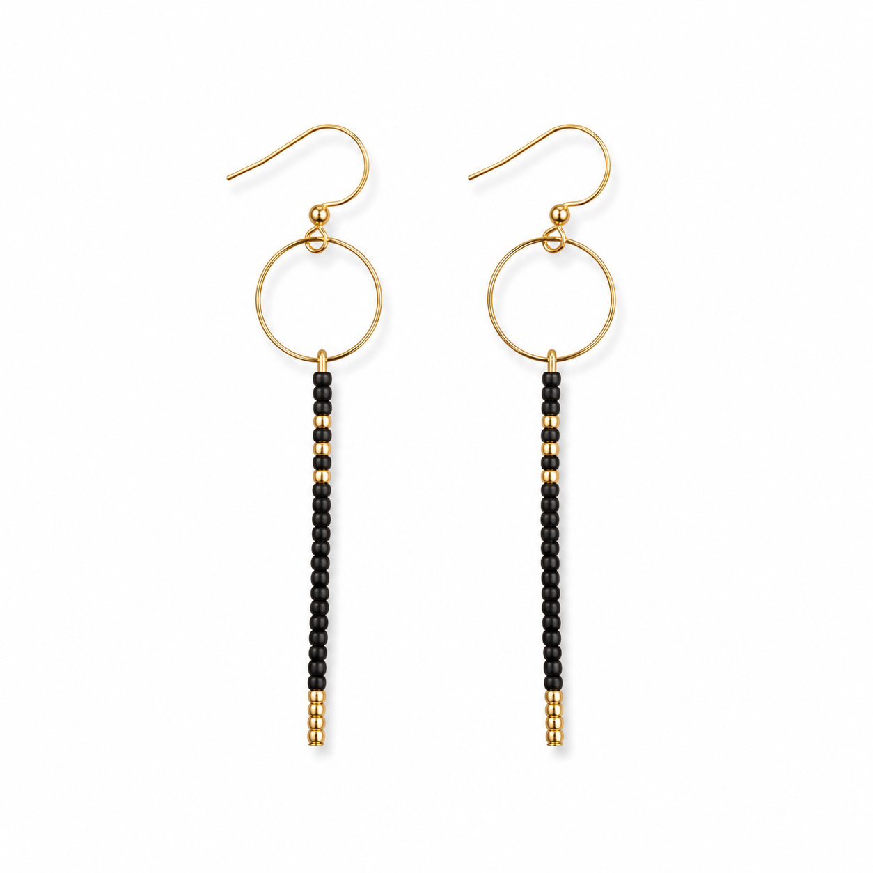 Midnight Line Earrings