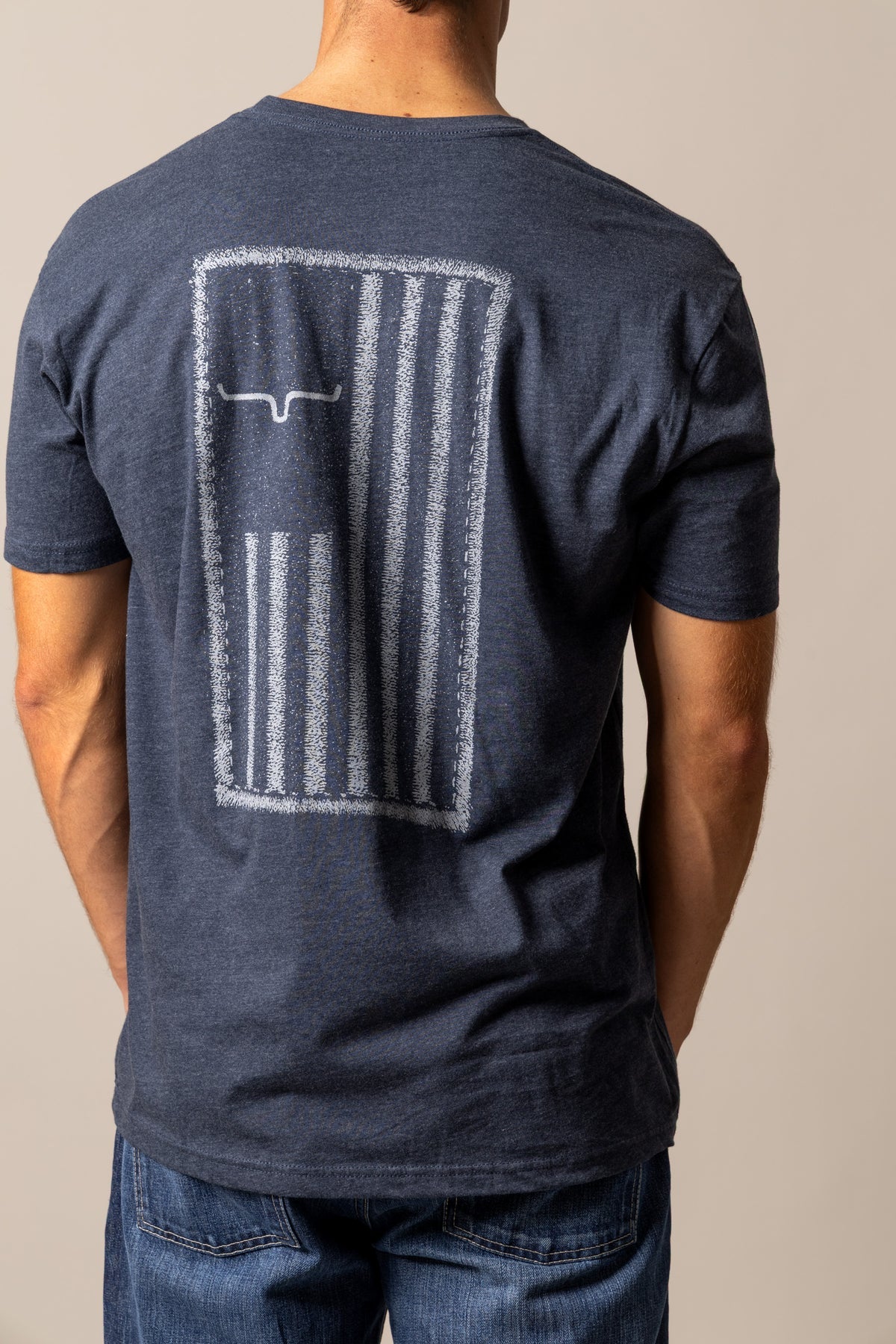 Kimes Ranch Patched T-Shirt, Midnight Navy