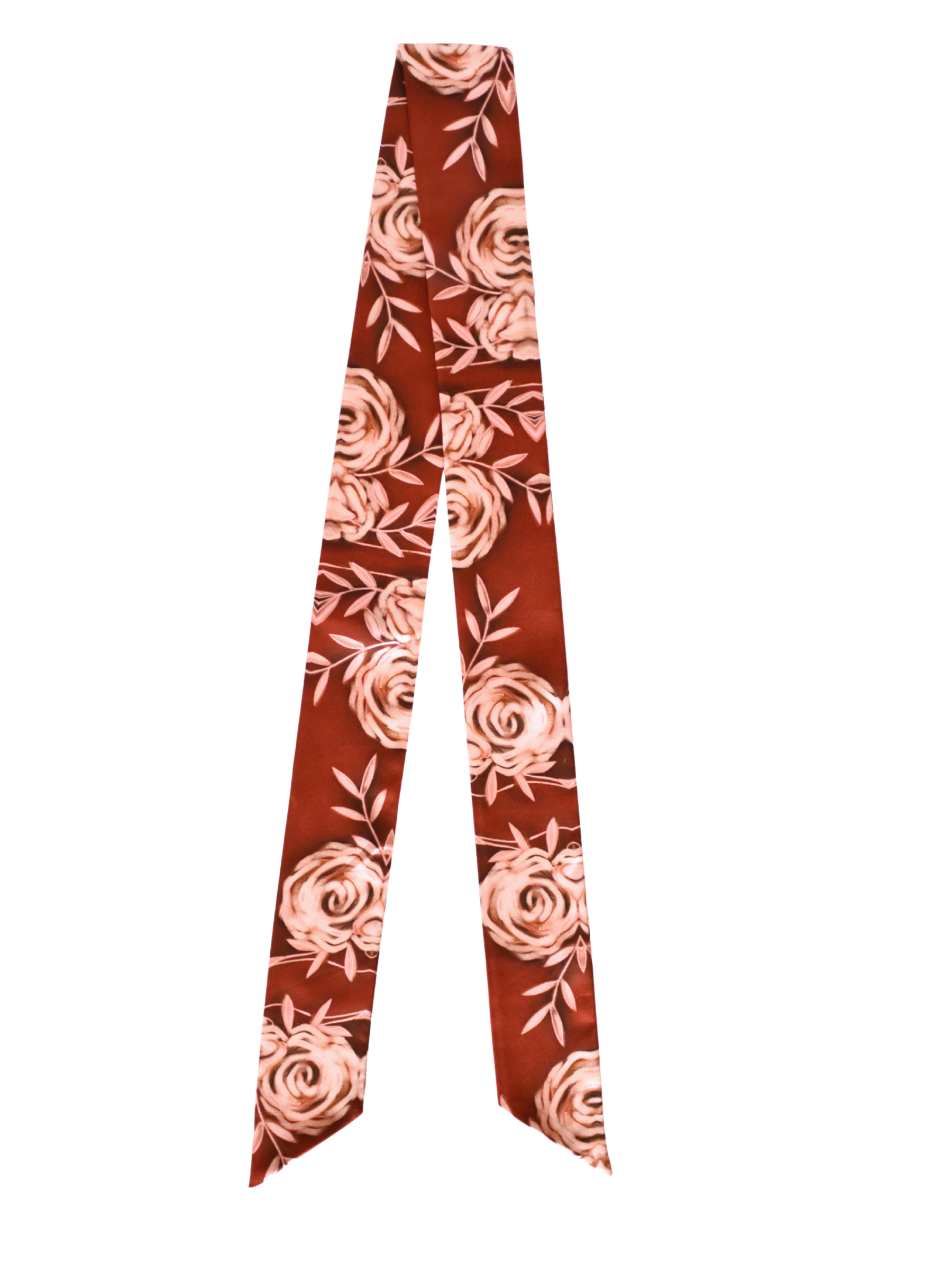 Floral-patterned leggings on a white background