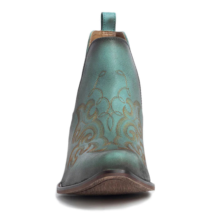 La Ponderosa Booties, Turquoise