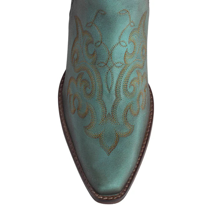 La Ponderosa Booties, Turquoise