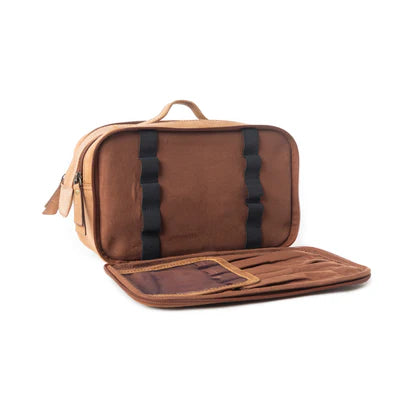 Martha High Trail Toiletries Bag, Brown