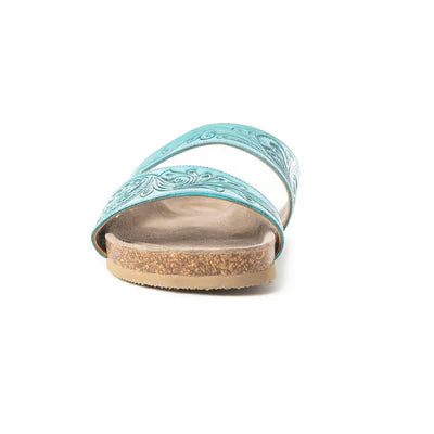 Westward Wind Sandals, Turquoise