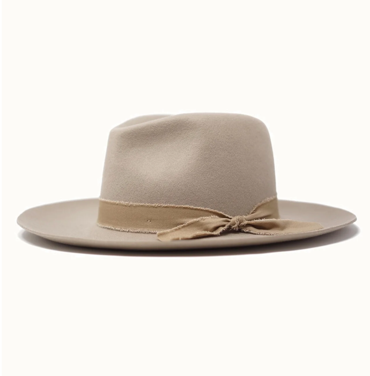 The Kaia Felt Hat-Beige