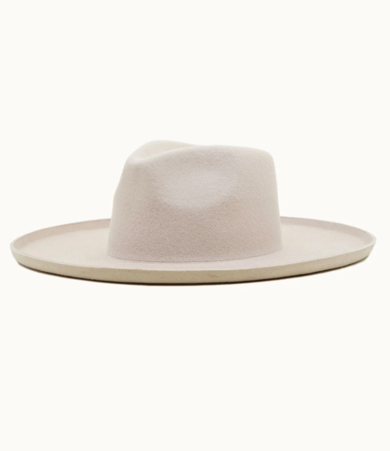The Lenny Wool Felt Rancher, Beige