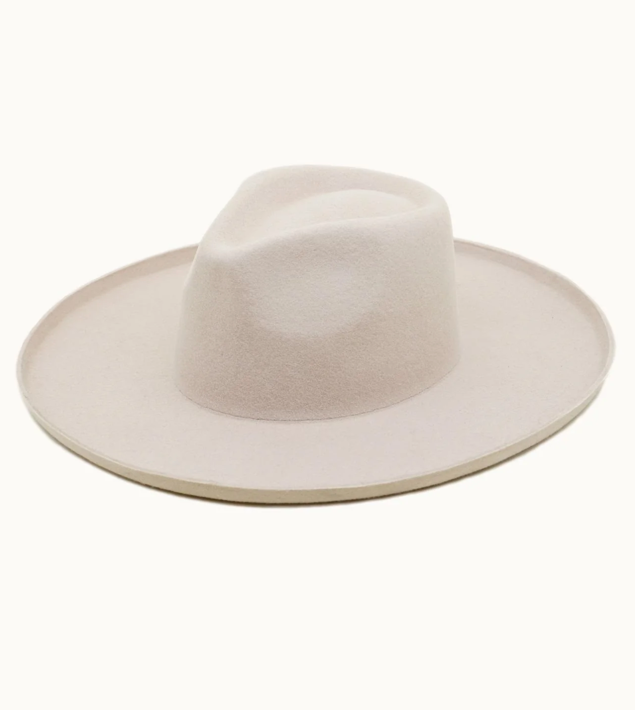 The Lenny Wool Felt Rancher, Beige