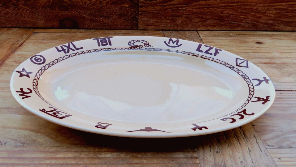 Brands 12 Inch Oval Platter