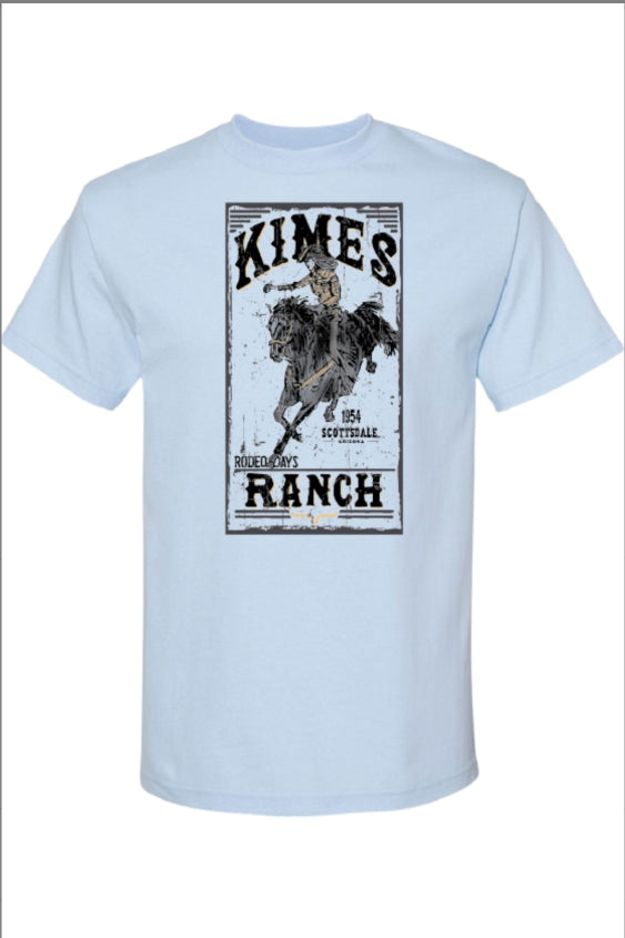 Kimes Ranch Rodeo Days Tee, Baby Blue