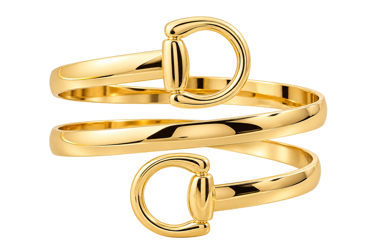 The Double Rein Bangle
