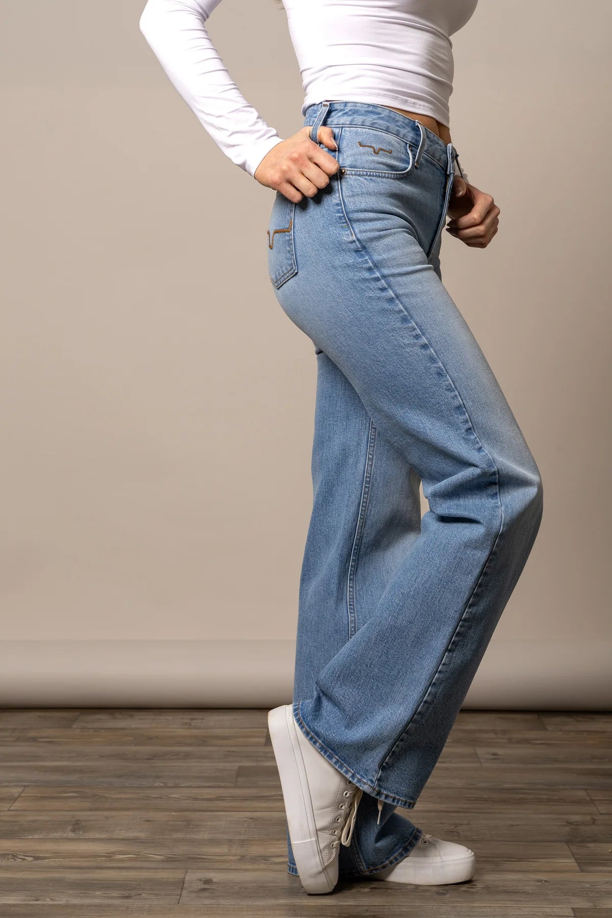 Kimes Ranch Zoey High Rise Wide Leg Jeans