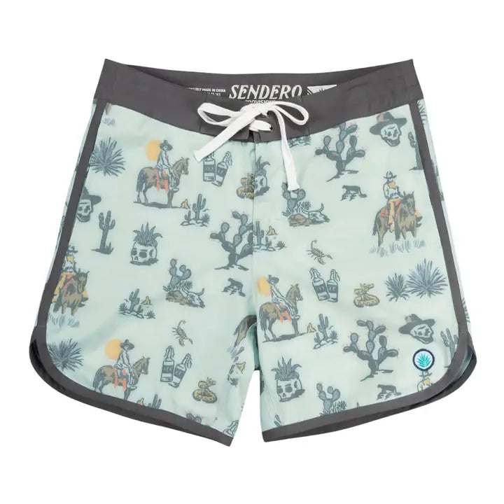 Sendero Muertos Point Bar Boardshorts
