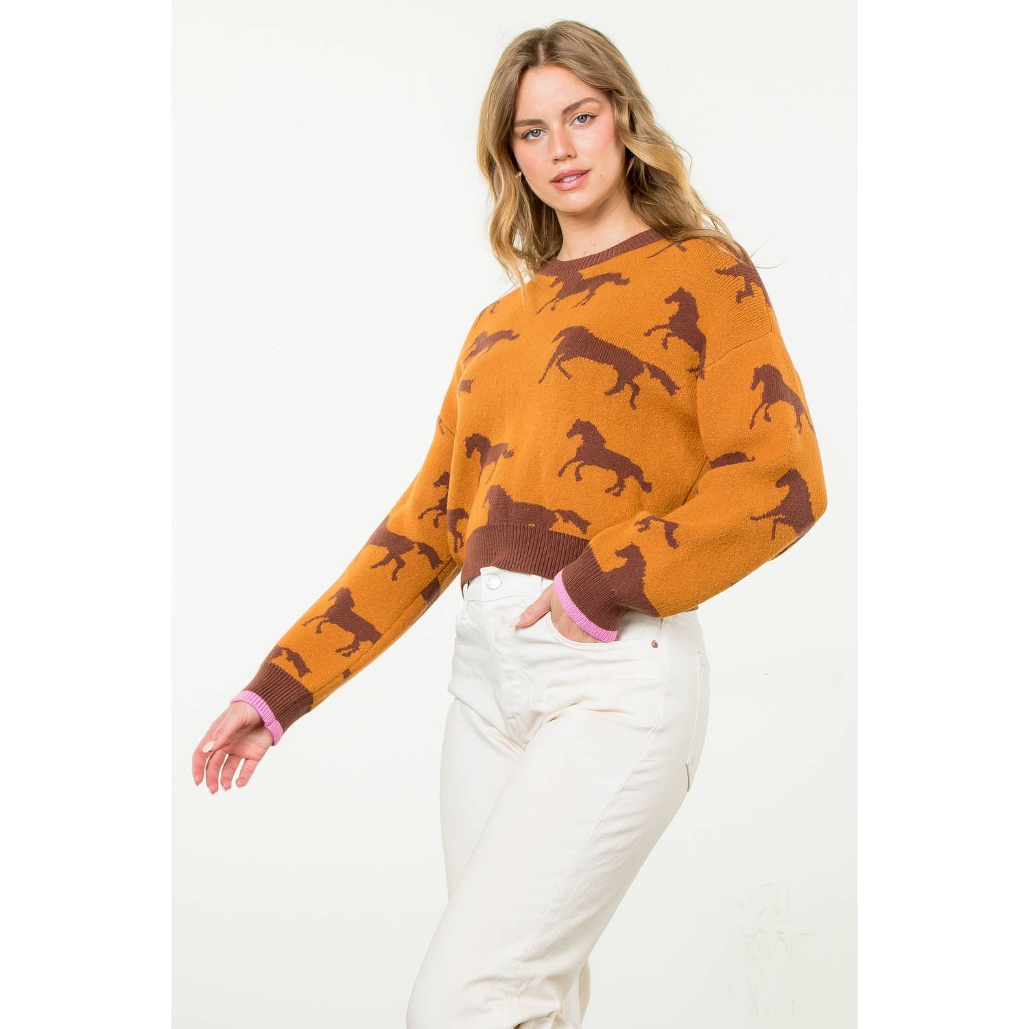 Mane Attraction Sweater, Mustard