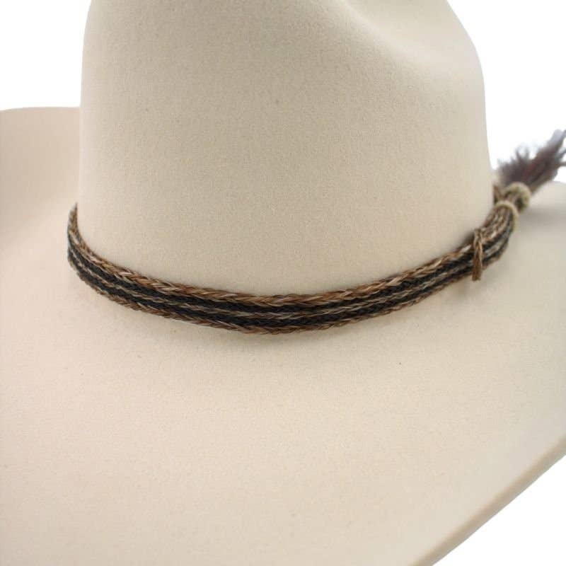 Pacesetter Horsehair Braided Single Tassel Hat Band