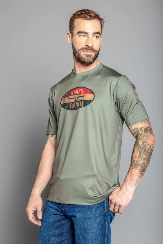 American Standard Tech Tee-Shirt-Sage